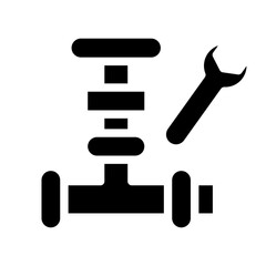 Emergency Plumbing Vector Design Icon Style