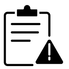 Risk Assessment Vector Design Icon Style