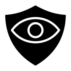 Obraz premium Vision Insurance Vector Design Icon Style