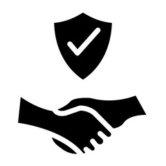 Insurance Trust Vector Design Icon Style