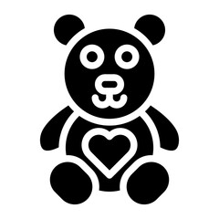 Teddy Bear Vector Design Icon Style
