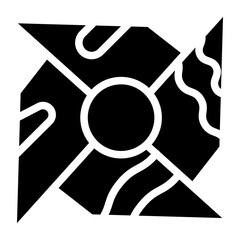 Danish Pastry Vector Design Icon Style