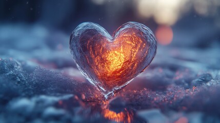 Love is the insulator that blocks the cold winds and keeps our hearts from getting cold.
