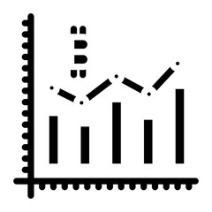 Market Moving Reports Vector Design Icon Style