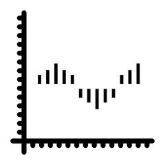 Market Moving Indicators Vector Design Icon Style