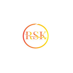 Simple RSK Logo Letter, Colorful RS r s k Logo Icon Vector Image With Colorful Letter Image Design For All Kind Of Use RSK LOGO DESIGNE