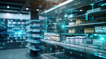 Futuristic Digital Pharmacy with Advanced Medication Management System