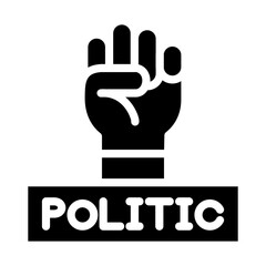 Campaign Manuscript Vector Design Icon Style