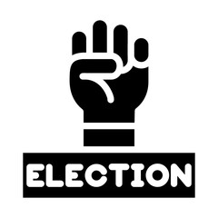 Election Doodle Vector Design Icon Style