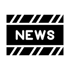 Obraz premium Newsreel Vector Design Icon Style