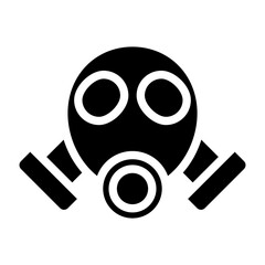 Gas Mask Vector Design Icon Style