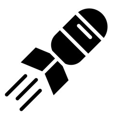 Nuclear Bomb Vector Design Icon Style