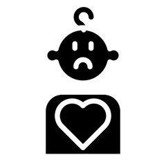 Orphans Vector Design Icon Style