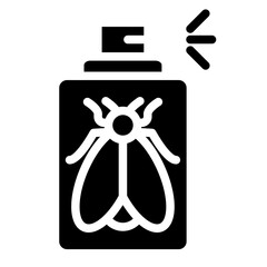 Wasp Spray Vector Design Icon Style