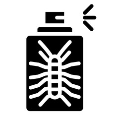 Centipede Spray Vector Design Icon Style