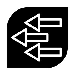 Arrow Vector Design Icon Style