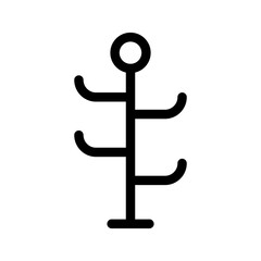 Hanger Icon Vector Symbol Design Illustration