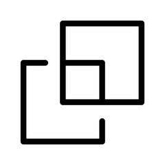 Difference Icon Vector Symbol Design Illustration