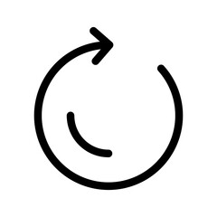 Refresh Icon Vector Symbol Design Illustration