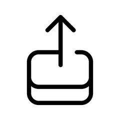 Fototapeta premium Share Icon Vector Symbol Design Illustration