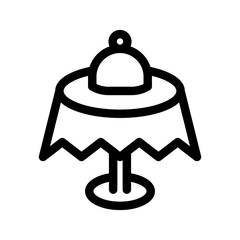 Buffet Icon Vector Symbol Design Illustration