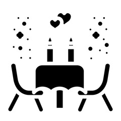 Date Night Vector Design Icon Style