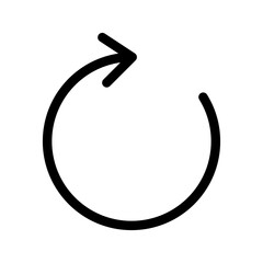 Refresh Icon Vector Symbol Design Illustration