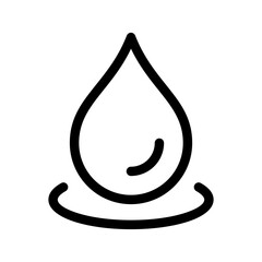 Water Drop Icon Vector Symbol Design Illustration