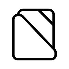 Document Icon Vector Symbol Design Illustration