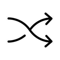 Direction Icon Vector Symbol Design Illustration