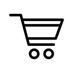 Cart Icon Vector Symbol Design Illustration