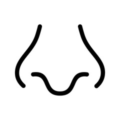 Nose Icon Vector Symbol Design Illustration
