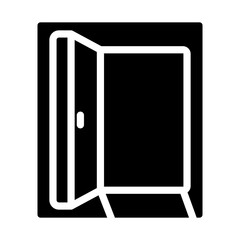 Emergency Exit Vector Design Icon Style