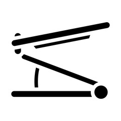 Laptop Stand Vector Design Icon Style