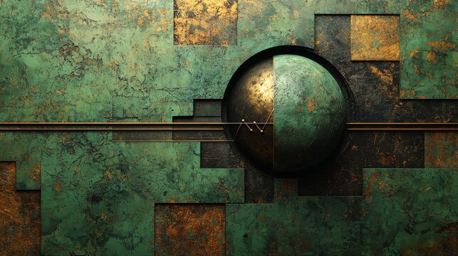 Premium stock illustration conveying Investment Safety with Node and Progress