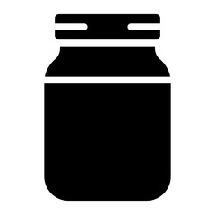 Jar Vector Design Icon Style