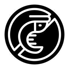 Shellfish Allergy Vector Design Icon Style