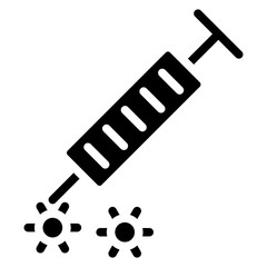 Allergy Shots Vector Design Icon Style