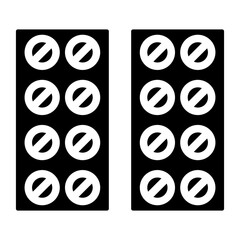 Allergy Medication Vector Design Icon Style