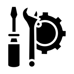 Engineer Tools Vector Design Icon Style