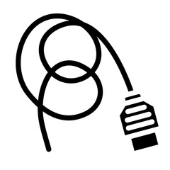 Cable Tangle Vector Design Icon Style