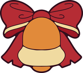 Christmas, cute hand drawn card, illustration, elements