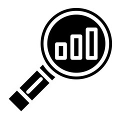 Spend Analyzer Vector Design Icon Style