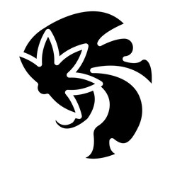 Mary Jane Magic Vector Design Icon Style