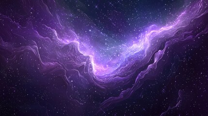 misterious magical background in purple colours, a children book illustration, abstract illustration,