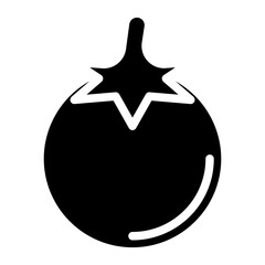 Tomato Vector Design Icon Style