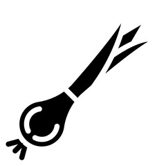 Scallion Vector Design Icon Style