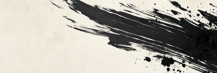 Simple, minimalist ink texture with scattered, light brush strokes on a neutral background