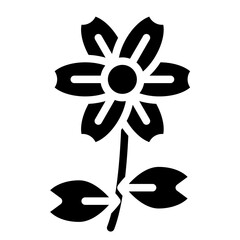 Obraz premium Blossom Boutique Vector Design Icon Style