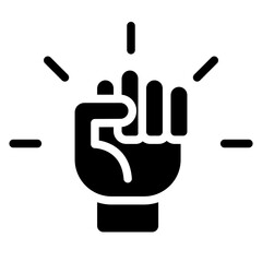 Empower Embrace Vector Design Icon Style